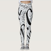 Washington DC-Leggings Leggings (Voorkant)