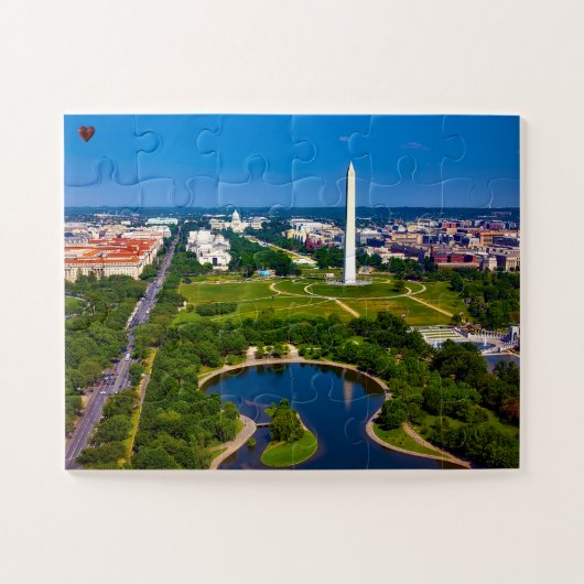 Washington DC Legpuzzel (Horizontaal)