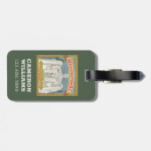 Washington DC | Lincoln Memorial Bagagelabel (Achterkant horizontaal)