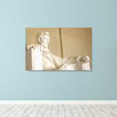 Washington, DC, Lincoln Memorial Canvas Afdruk (Insitu (Houten vloer))