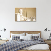 Washington, DC, Lincoln Memorial Canvas Afdruk (Insitu (Slaapkamer))