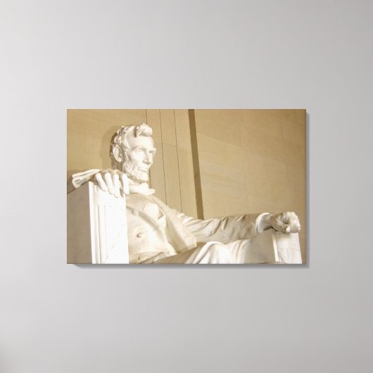 Washington, DC, Lincoln Memorial Canvas Afdruk (Voorkant)