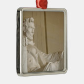 Washington, DC, Lincoln Memorial Metalen Ornament (Rechts)