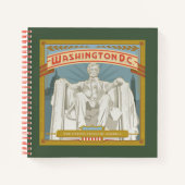 Washington DC | Lincoln Memorial Notitieboek (Voorkant)