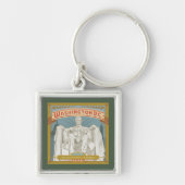 Washington DC | Lincoln Memorial Sleutelhanger (Voorkant)