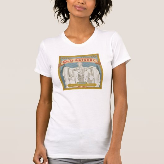 Washington DC | Lincoln Memorial T-shirt (Voorkant)