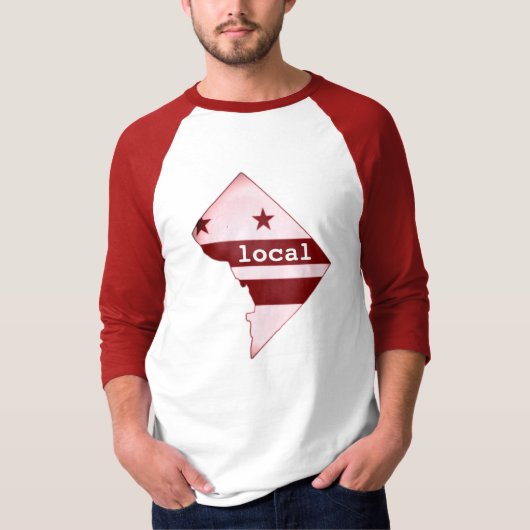 Washington DC Lokaal T-shirt (Voorkant)