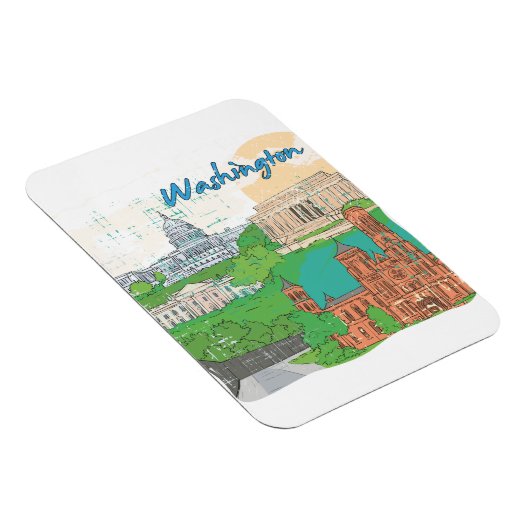 Washington DC Magneet (Rechterzijde)