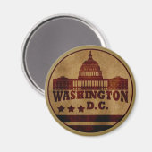 washington dc magneet (Voorkant / Achterkant)