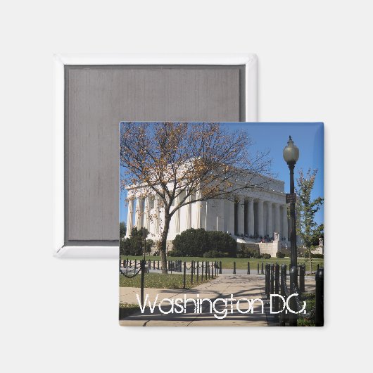 Washington DC Magnet (Voorkant / Achterkant)