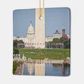 Washington DC Mall Keramisch Ornament (Links)