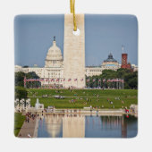 Washington DC Mall Keramisch Ornament (Voorkant)