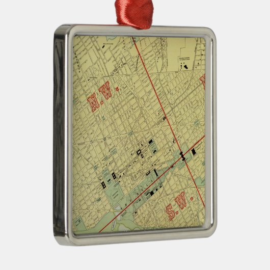 Washington, DC Metalen Ornament (Rechts)