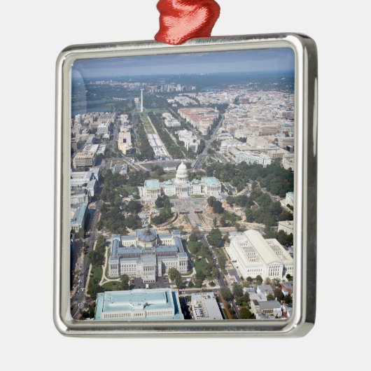 WASHINGTON DC METALEN ORNAMENT (Links)
