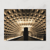 Washington DC Metro Station Briefkaart (Voorkant)