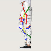 Washington DC Metro Subway Map Legging (Links)
