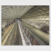 Washington DC-metrotreinstation Cadeaupapier (Vlak)