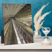 Washington DC-metrotreinstation Fotoplaat (Zijkant)