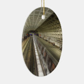 Washington DC-metrotreinstation Keramisch Ornament (Rechts)