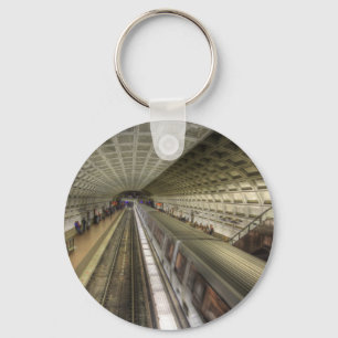 Washington DC-metrotreinstation Sleutelhanger