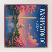 🏛️ Washington DC-monument Herinnering Van Hoofdst Legpuzzel (Horizontaal)