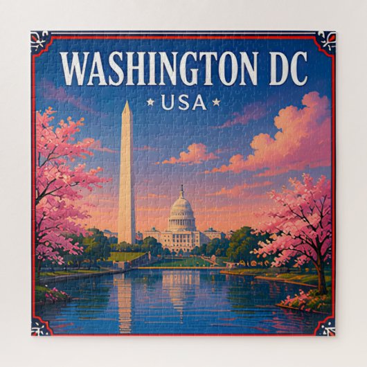 🏛️ Washington DC-monument Herinnering Van Hoofdst Legpuzzel (Verticaal)