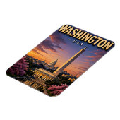Washington DC-monumenten Capitol-beeldengalerij Magneet (Linkerzijde)