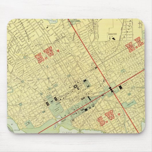 Washington, DC Muismat (Voorkant)