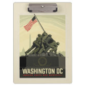 Washington, DC | Oorlogsmonument van het Korps Mar Klembord (Voorkant)