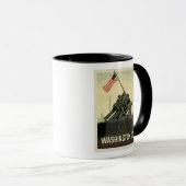 Washington, DC | Oorlogsmonument van het Korps Mar Mok (Voorkant rechts)