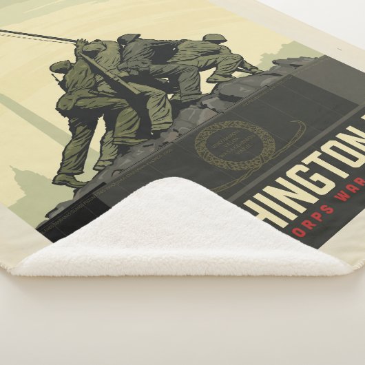 Washington, DC | Oorlogsmonument van het Korps Mar Sherpa Deken