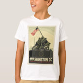 Washington, DC | Oorlogsmonument van het Korps Mar T-shirt (Voorkant)