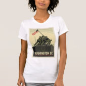 Washington, DC | Oorlogsmonument van het Korps Mar T-shirt (Voorkant)
