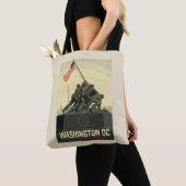 Washington, DC | Oorlogsmonument van het Korps Mar Tote Bag (Dichtbij)