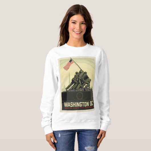 Washington, DC | Oorlogsmonument van het Korps Mar Trui (Voorkant volledig)