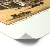 Washington, DC Panorama Map - 1871 Poster (Hoek)