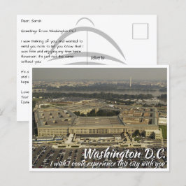 Washington DC Pentagon Briefkaart