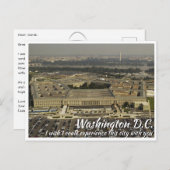 Washington DC Pentagon Briefkaart (Voorkant / Achterkant)