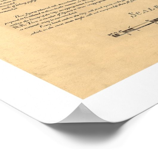 Washington DC Plan Map door L'Enfant 1791 Poster (Hoek)