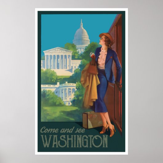 Washington DC Poster (Voorkant)