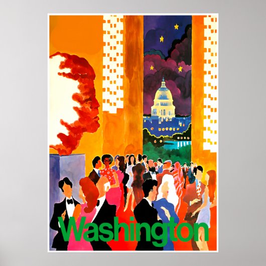 Washington DC poster (Voorkant)