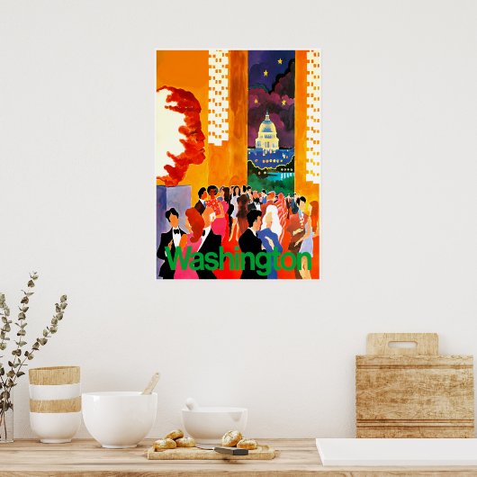 Washington DC poster (Keuken)