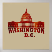 Washington DC Poster (Voorkant)