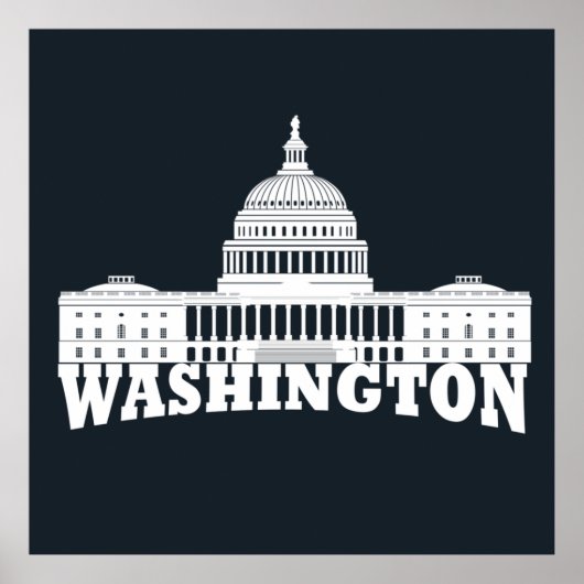 Washington DC Poster (Voorkant)