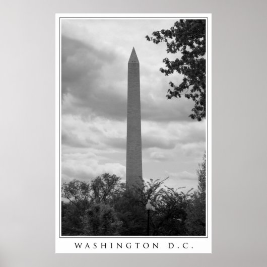 Washington DC Poster (Voorkant)