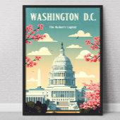  Washington DC Poster