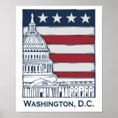 Washington DC Poster (Voorkant)