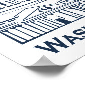 Washington DC Poster (Hoek)