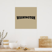 washington dc poster (Keuken)