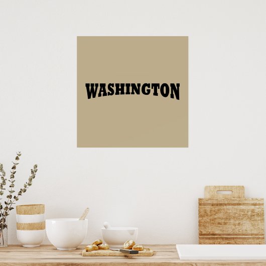 washington dc poster (Keuken)